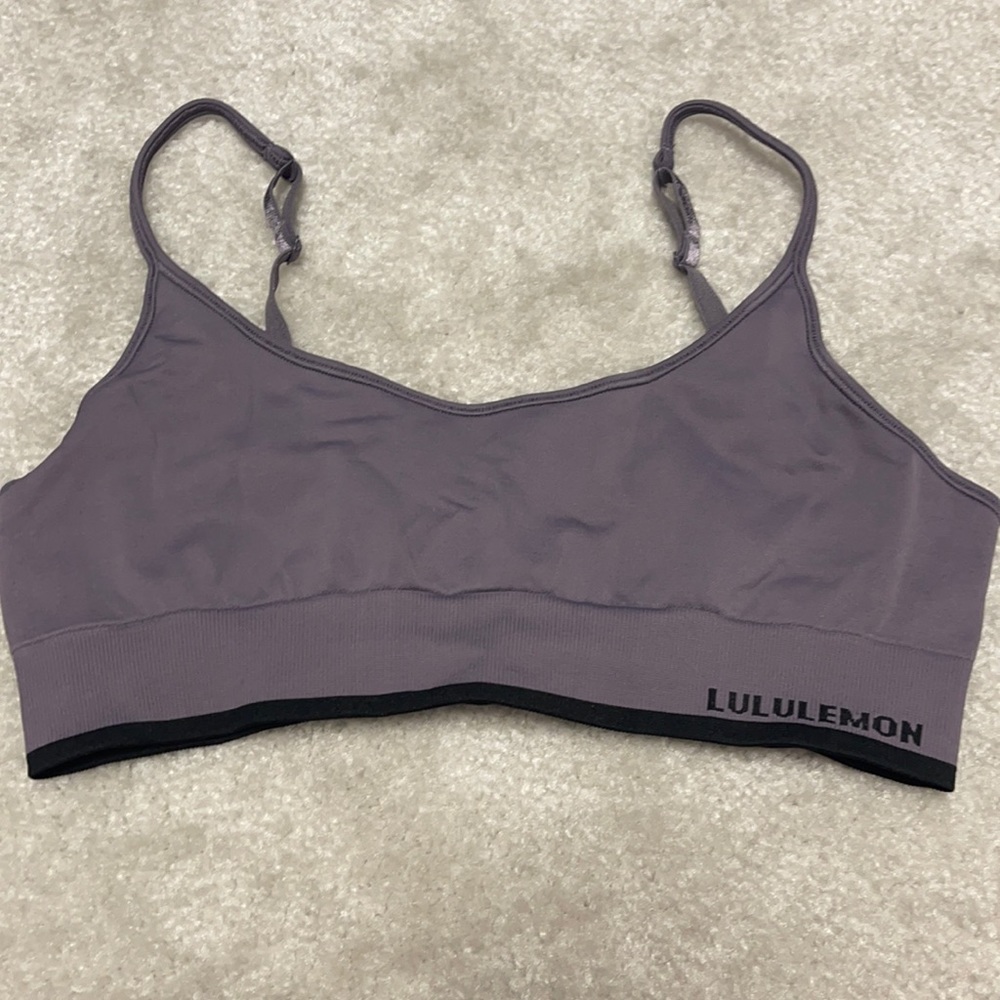 Size 10- Lululemon light support bra
